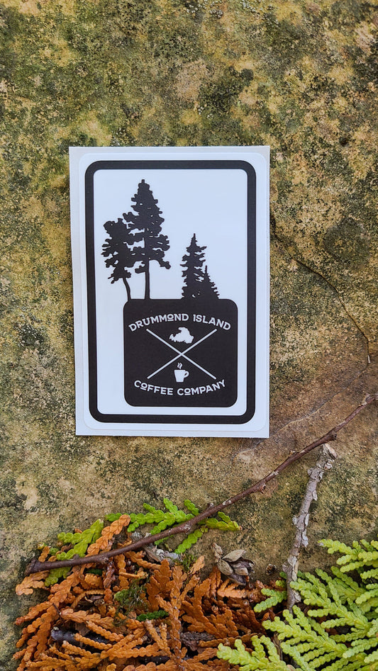 Drummond Island Coffee Sticker